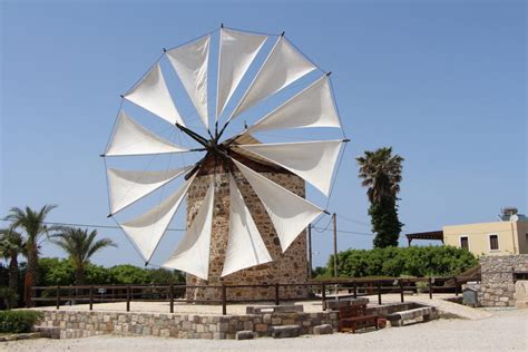 The Antimachia Windmill On The Island Of Kos In Greece Flour Coookies