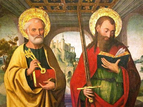 Solennité De Saint Pierre Et Saint Paul La Fête Conjointe Des Deux