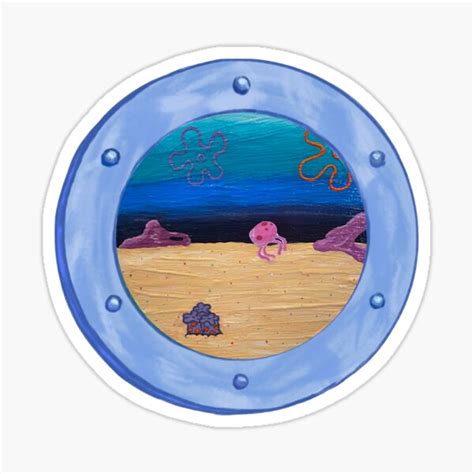 It S Always Sunny In Bikini Bottom Sticker For Sale By Portrayals Redbubble