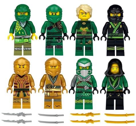 Набор минифигурок Ниндзяго Ниндзя Мастера Кружитцу / Ninja совместимы с ...