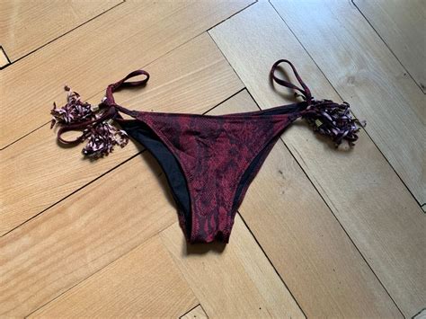 Bikini Slip Weinrot Schwarz S Gebraucht In Z Rich F R Chf Mit Lieferung Auf Ricardo Kaufen