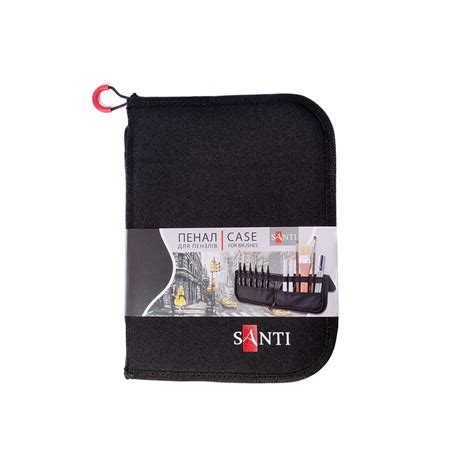 Пенал-подставка для кистей и художественных материалов Santi 260х200 мм ...