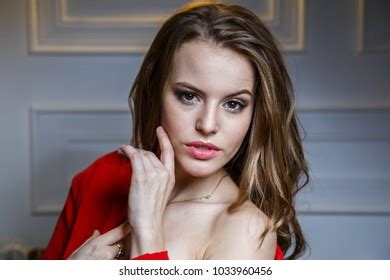 Lovely Girl Sexy Blonde Woman Underwear Stock Photo 1033960456 Shutterstock