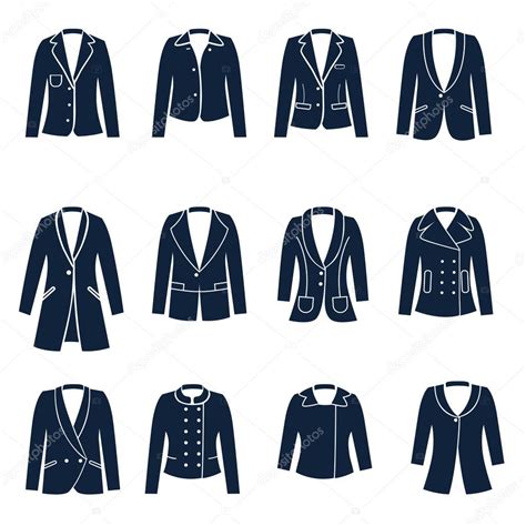 Different Types Of Women Jackets Stock Vector By ©ksena Shu 61728951