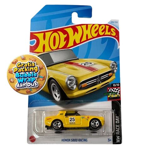 Jual Hot Wheels Honda S Racing Kuning Lot P Shopee Indonesia