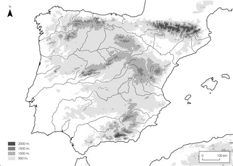 Recursos Mapa Mudo De Las Unidades Del Relieve 2208 The Best Porn Website