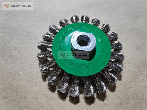 Конусная кордщетка Lessmann (Германия), жгуты из нерж. стали 0,50 мм ...