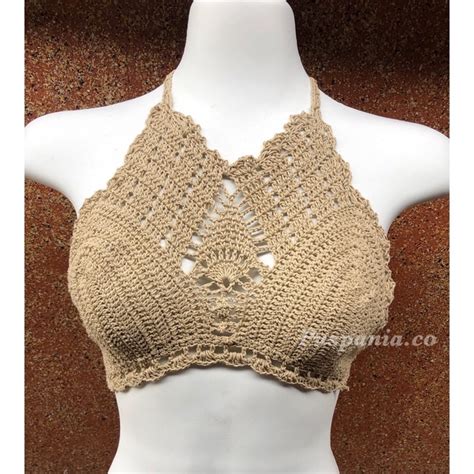 Jual Top Bikini Rajut Bali Top Model Nanas Bra Rajut Bikini Crochet Shopee Indonesia