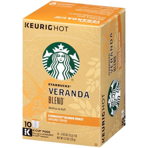 Starbucks Blonde Roast K Cup Coffee Pods Veranda Blend For Keurig Brewers Ct Shipt