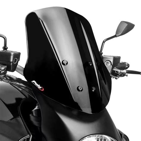 Puig Saut De Vent Naked New Generation Touring 5655 Ducati DIAVEL 2011 2013 Tech2Roo