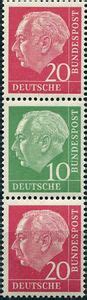 Stamp Prof Dr Theodor Heuss St German President