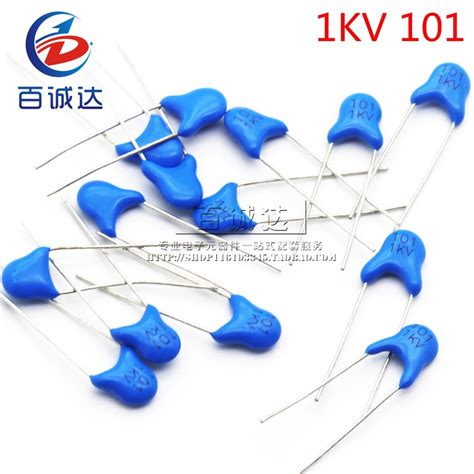 100 Pcs 1KV 101 100PF 1KV101 capacitor Cerâmico De Alta Tensão | Shopee ...