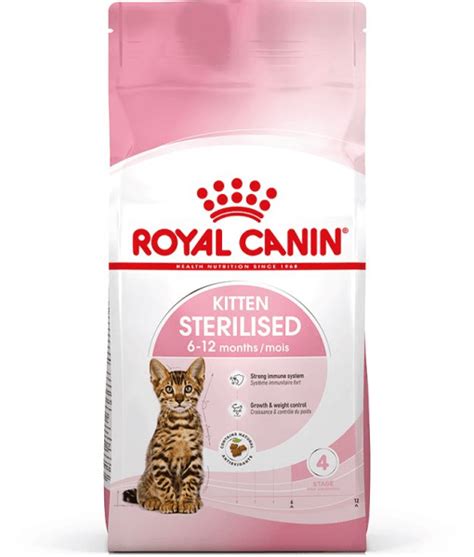 Buy Royal Canin Sterilized Kitten Food 2kg Petriotics