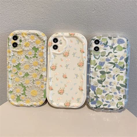 INS Daisy Flower Crisântemo Caixa Para Infinix Hot 30i 30 Play 50 40 40i GT 20 Note 40 Pro 30