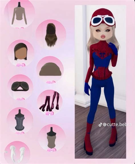 Spider Man In Dti Aesthetic Roblox Royale High Outfits Dress To