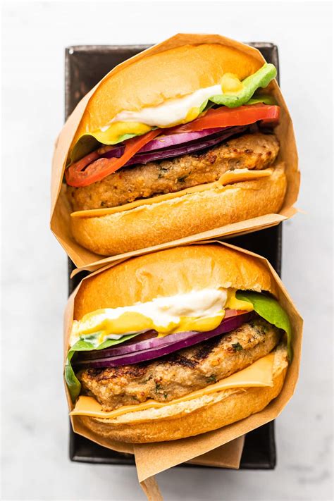 The Best Ground Chicken Burgers The Whole Cook