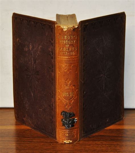 History of England from the Treaty of Utrecht to the Peace of