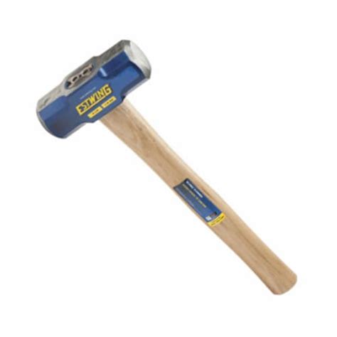 Estwing 4 Pound Head Hard Face Stake Sledge Hammer With 16 Inch Hickory