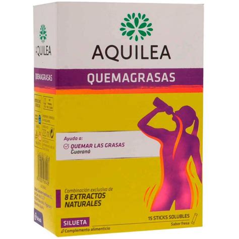 Aquilea Quemagrasas Sabor Fresa 15 Sticks