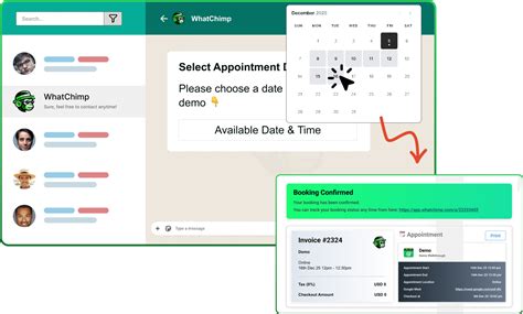 WhatsApp Appointment Booking - WhatChimp