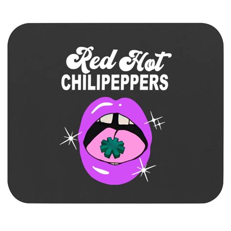 Sexy Lips Red Hot Chili Peppers Concert Mouse Pads The Chili Pepper Tour Sold By Kerianne