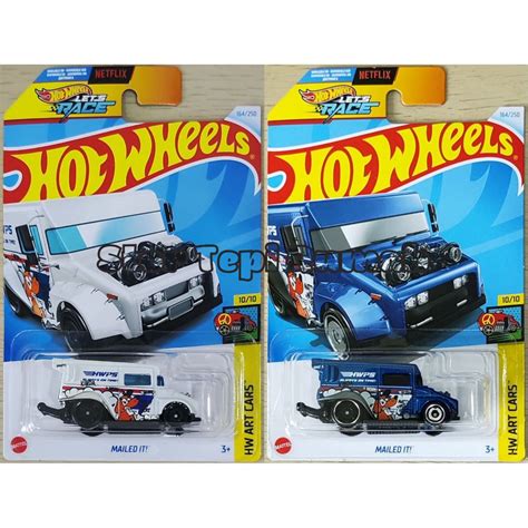 Hot Wheels Mailed It Hw Fantasy Art Cars Netflix Let S Race Shopee Malaysia