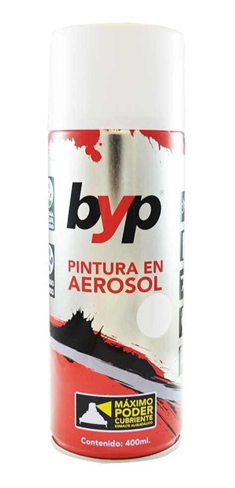 Aerosol Byp Blanco Mate 400 Ml MercadoLibre