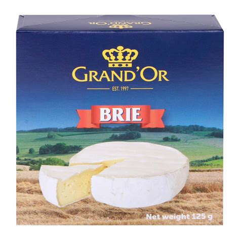 GrandOr Brie Cheese, 125 g Online at Best Price | Soft Cheese | Lulu ...