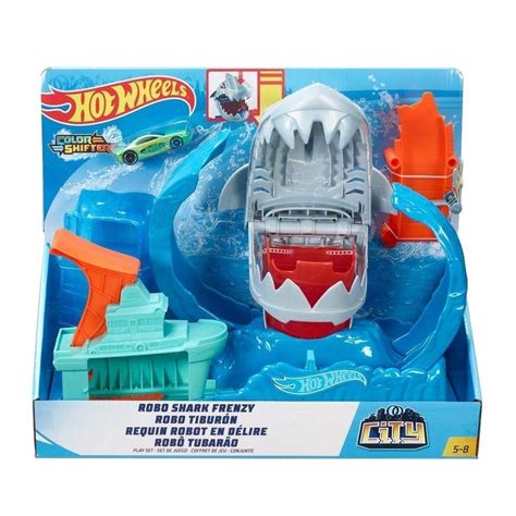 Carrinho Tubarao Hot Wheels Casas Bahia