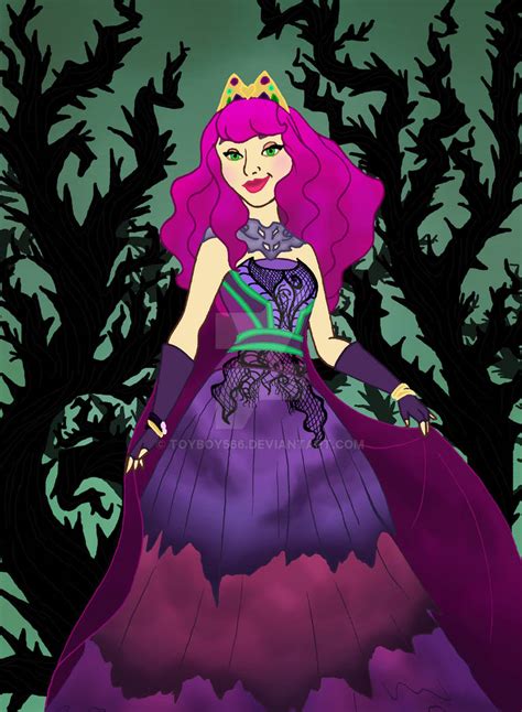 Disney Descendants 2 Mals Dragon Ballgown By Toyboy566 On Deviantart