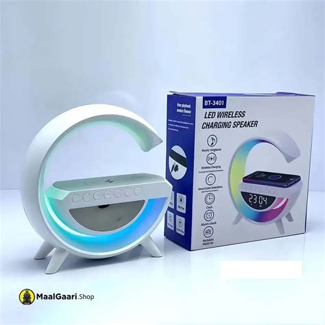 Bt Plus Rgb Led Wireless Charging Speaker Maalgaari Shop