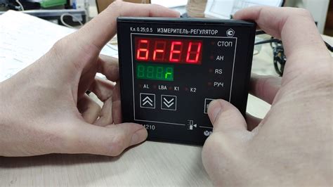 ТРМ210 изменение функции на дополнительном входе и включение ...