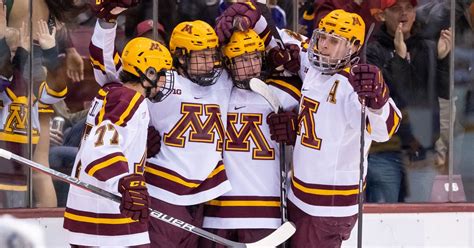 1 Minnesota Gophers Host 7 North Dakota In Huge Hockey Series The