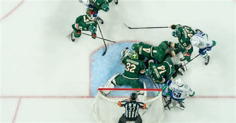 Nhl Roundup Wild Earn Historic 10 7 Win Over Canucks Reuters