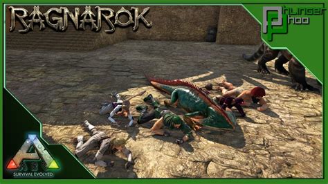 Taming Diplocaulus By The Desert Temple W Patreons Ark Survival