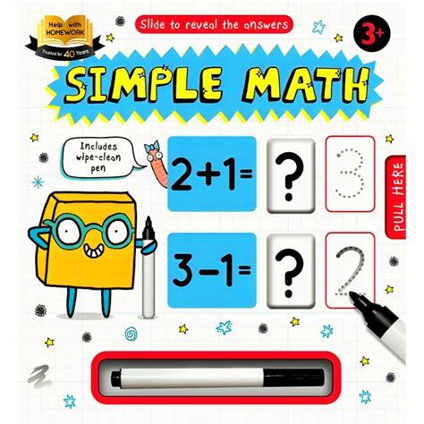 BBW HELP WITH HOMEWORK SIMPLE MATH WIPE CLEAN WORKBOOK INCLUDES WIPE CLEAN PEN ISBN