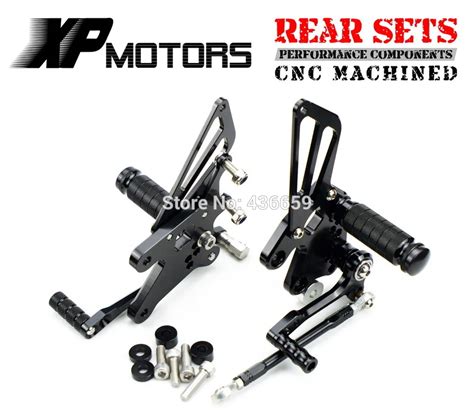 Race Cnc Adjustable Foot Pegs Rear Sets For Kawasaki Ninja Abs