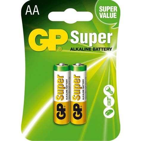 GP BATAREYA ALKLİNE SUPER AA 1.5V 15A U2 – Bazarstore