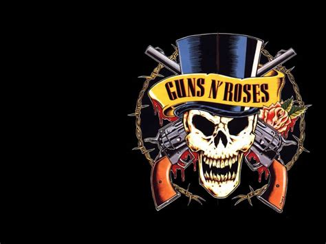 Guns N Roses Logo Wallpaper Wallpapersafari