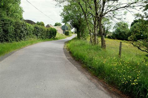 Bend Along Letfern Road Kenneth Allen Geograph Ireland