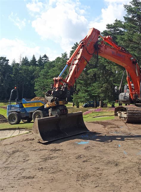 Golf Course Renovation Mj Abbott