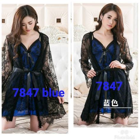 Jual Vee Kimono Lingerie Seserahan Baju Tidur Shopee Indonesia