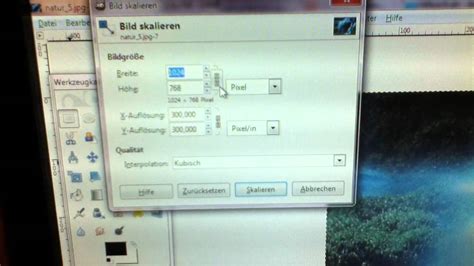 Gimp Anleitung Bilder Verkleinern YouTube