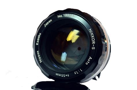 Объектив Nikon Nikkor-S 55 mm f/ 1.2 non-Ai Характеристики, MTF, отзывы ...