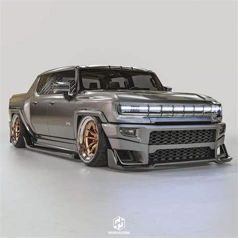 Hummer EV 2022 Custom Body Kit By Hugo Silva Buy With Delivery