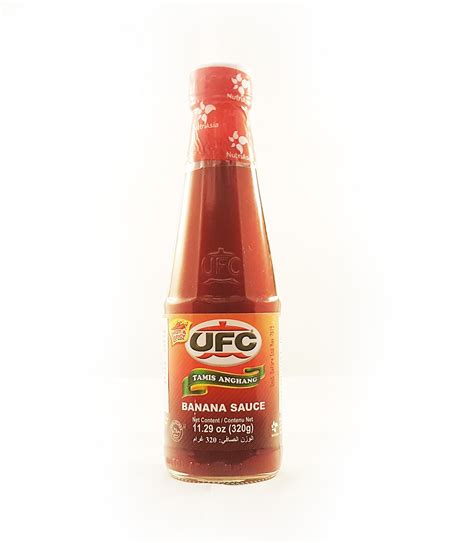 UFC Banana Sauce Hot Spicy 320g Condiments Sing Kee