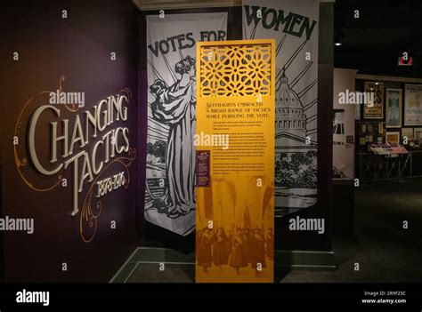 The 19th Amendment Women Fight For Voting Rights Exhibit At The