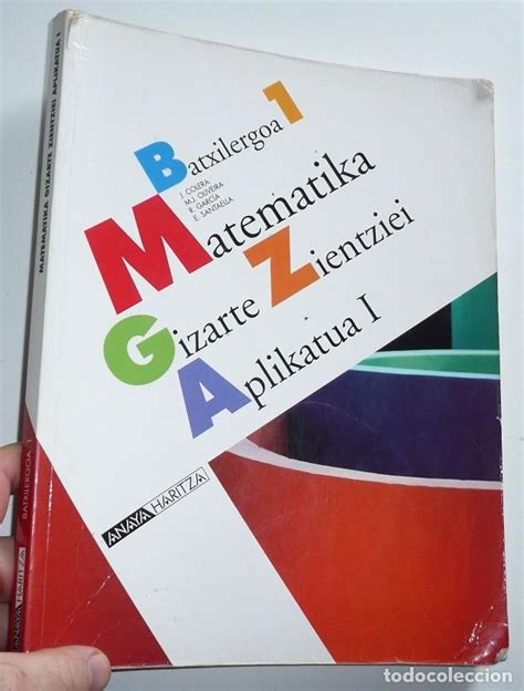 Matematika Gizarte Zientziei Aplikatua Batxille Comprar Libros De