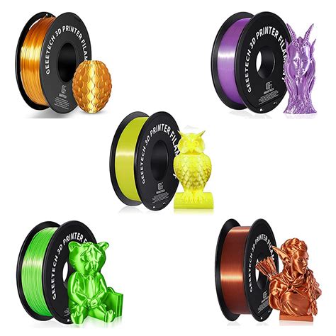 14 99 Geeetech Silk PLA 3D Printing Deals