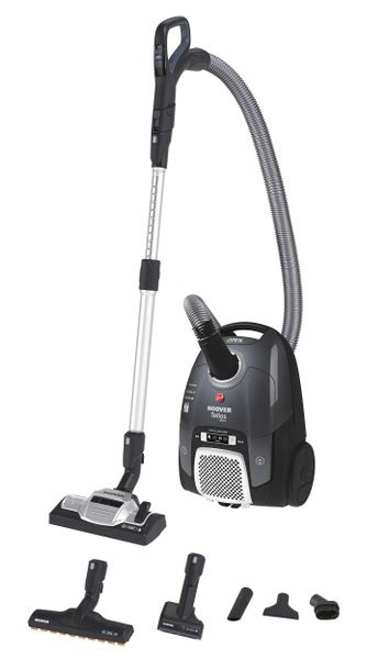 Бытовой пылесос Hoover 1220088, черный, голубой - купить по низким ...